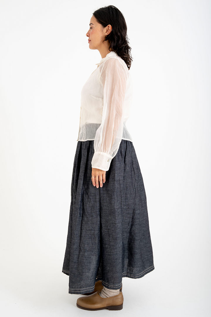 Bukeshla - Florence Blouse - Cream Organza