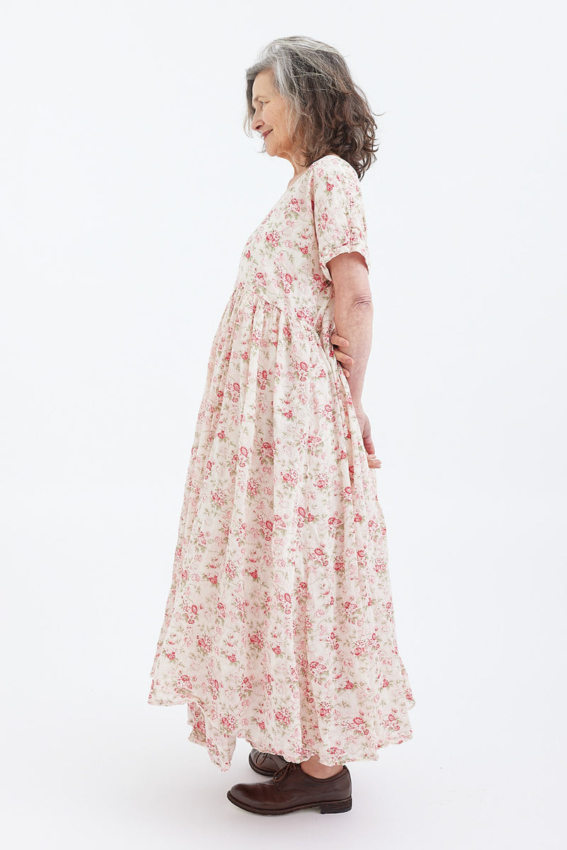 Metta - Flossie Dress - Cotton Voile - La Petite Rose