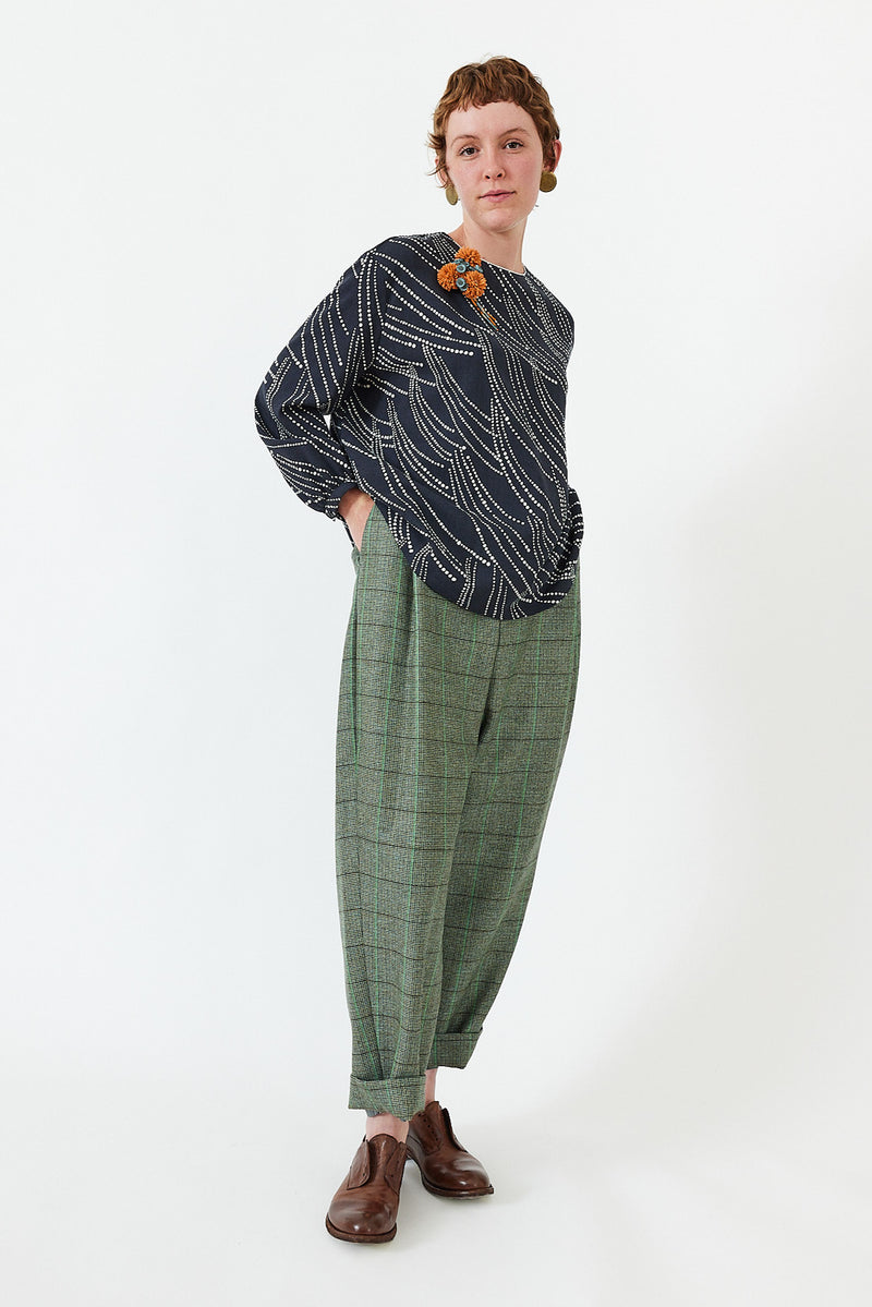 Minä Perhonen - Forester Check Pants - AAA4545K