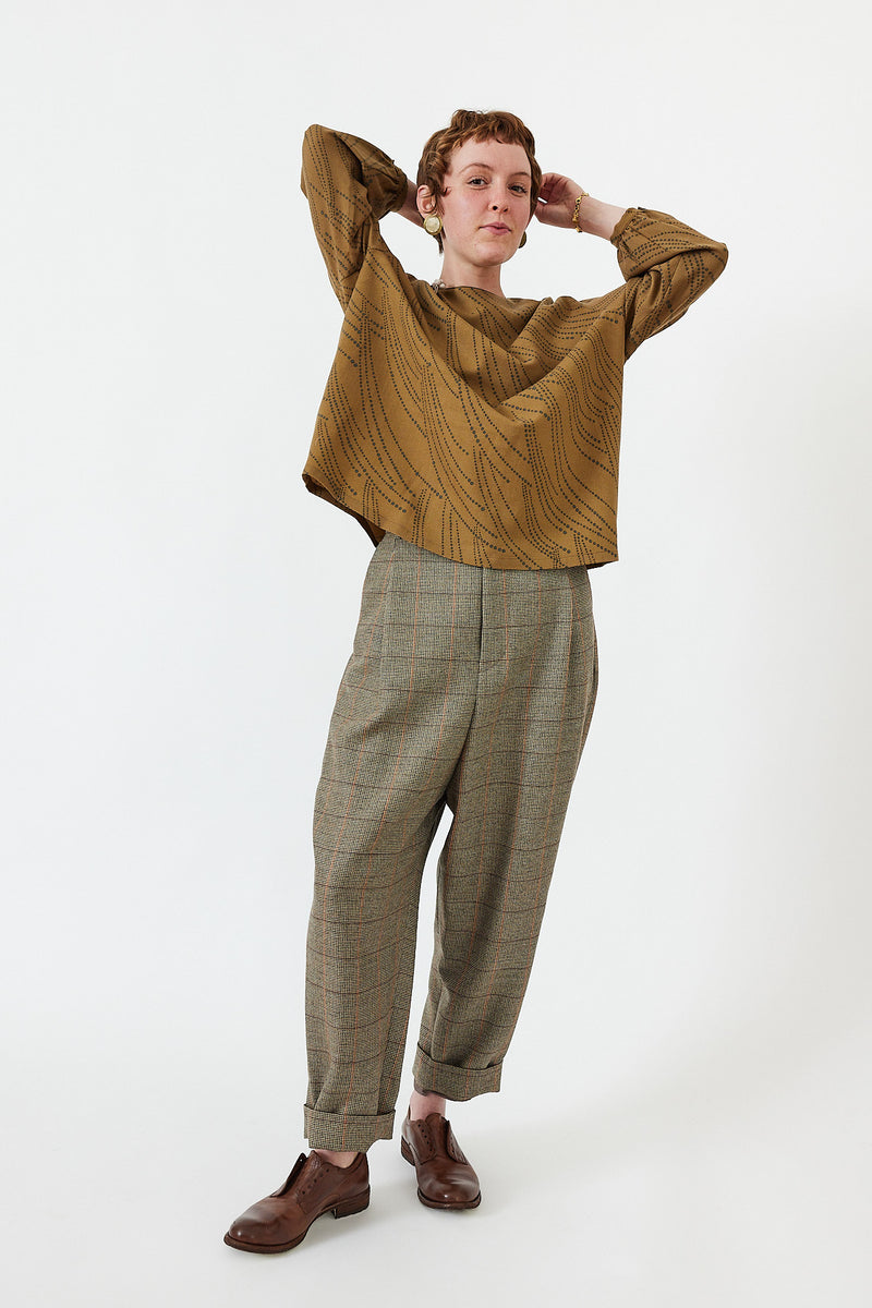 Minä Perhonen - Forester Check Pants - AAA4545K