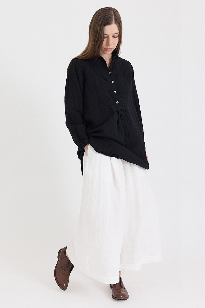 Metta - Hosta Wide Leg Pant - Light Linen