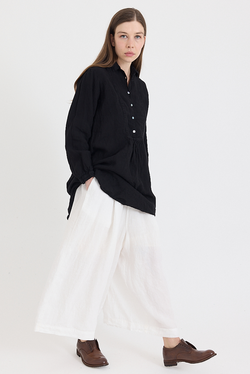 Metta - Hosta Wide Leg Pant - Light Linen