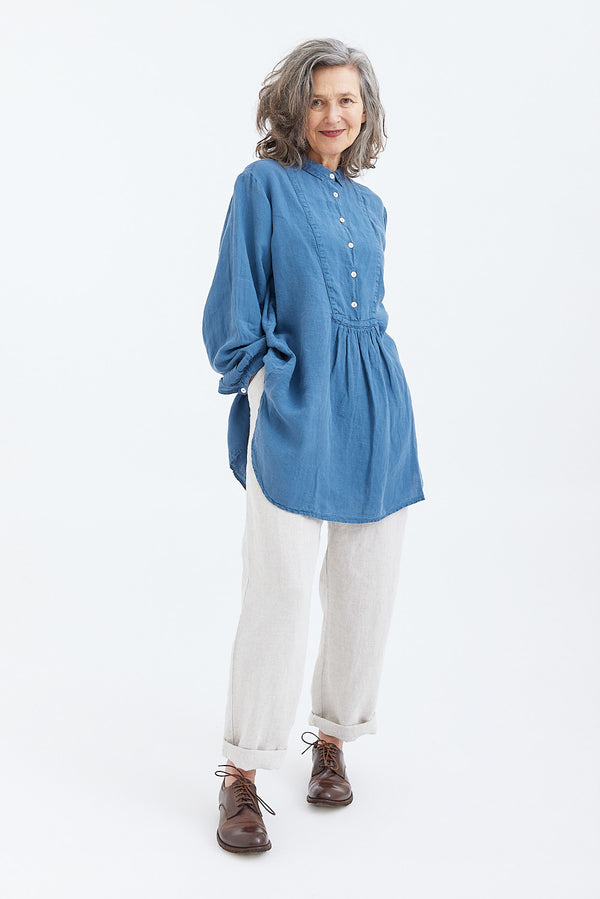 Metta - Francoise Night Shirt - Light Linen