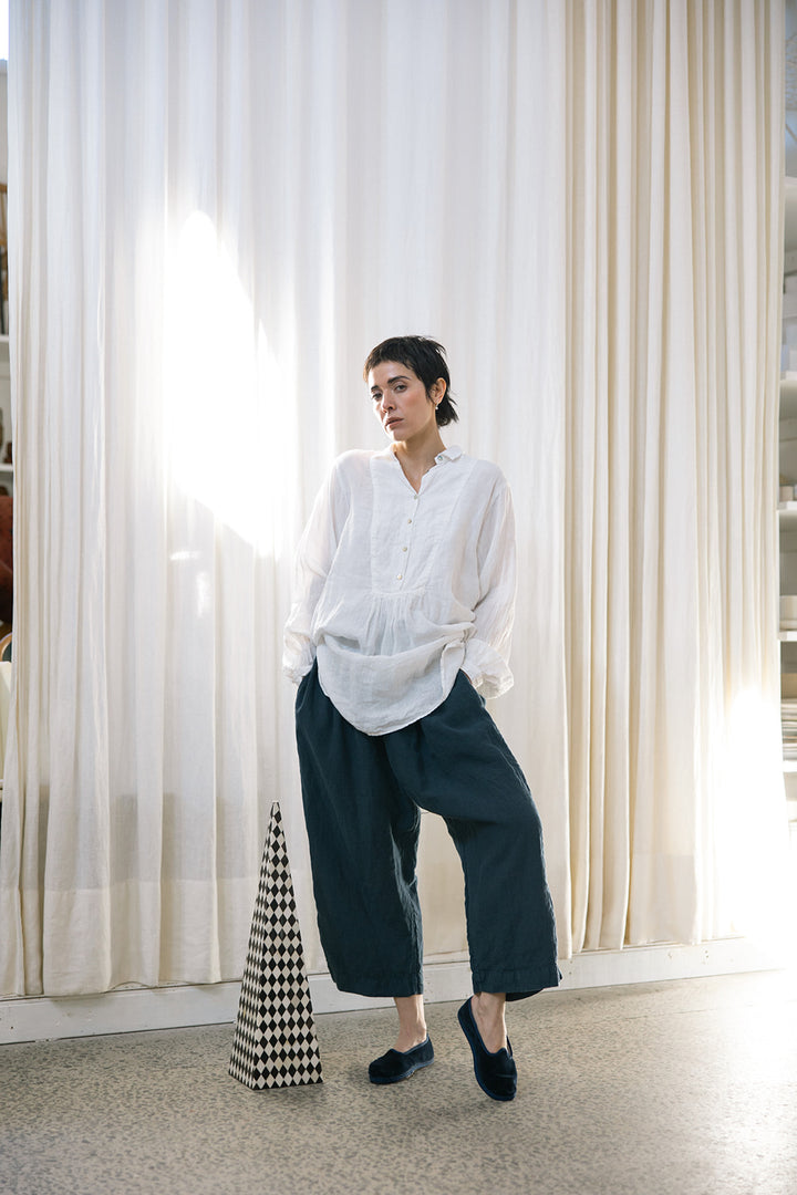 Metta - Francoise French Shirt - Light Linen