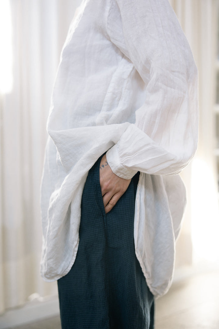 Metta - Francoise French Shirt - Light Linen