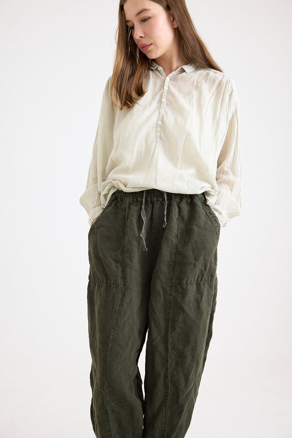 Metta - Frankie Peg Pant - Mid Weight Linen