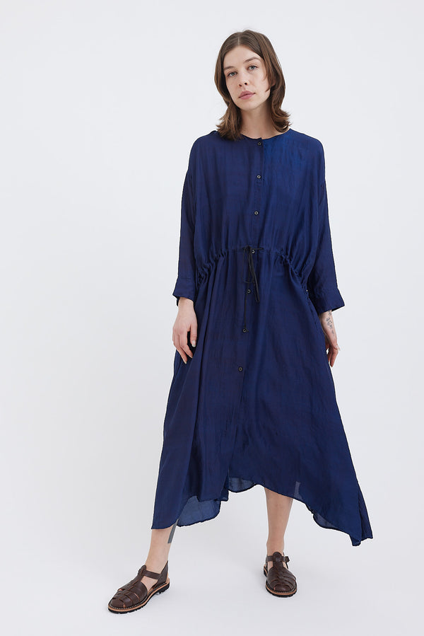 Kaval - Front Button Open Dress - Silk