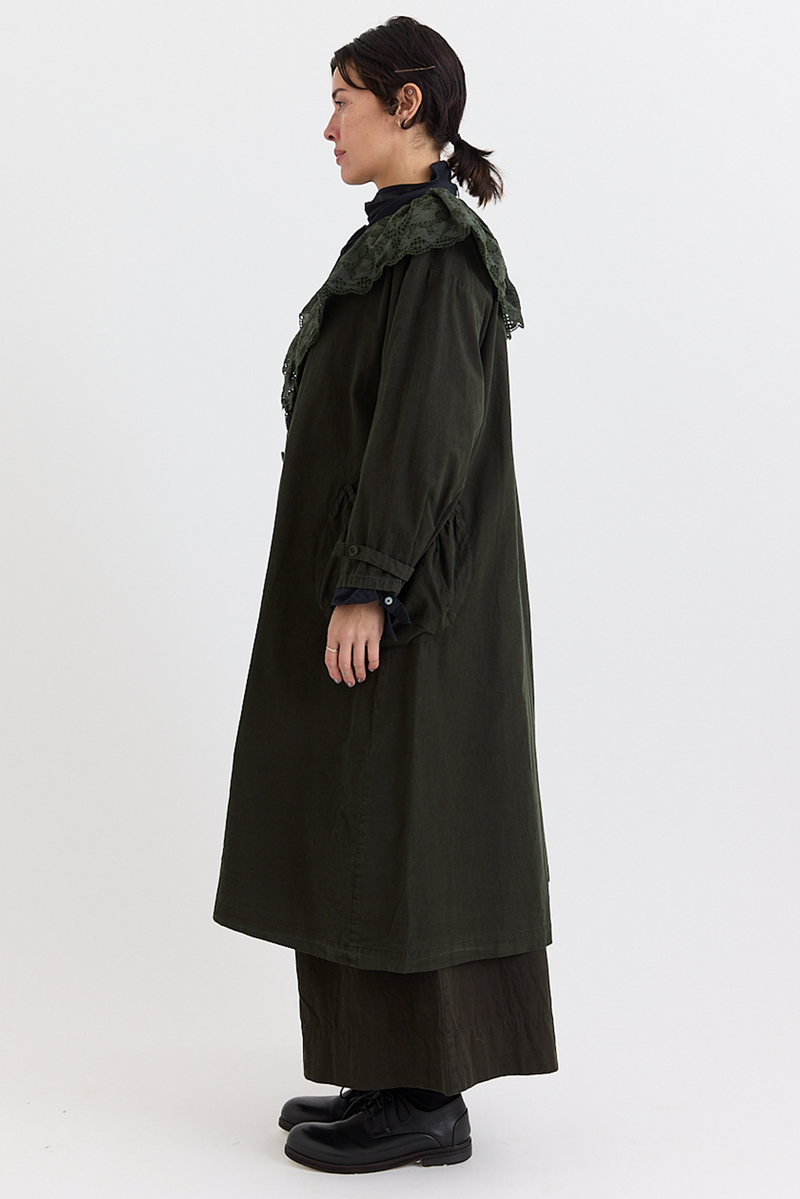 Gasa - Lace Collar Coat