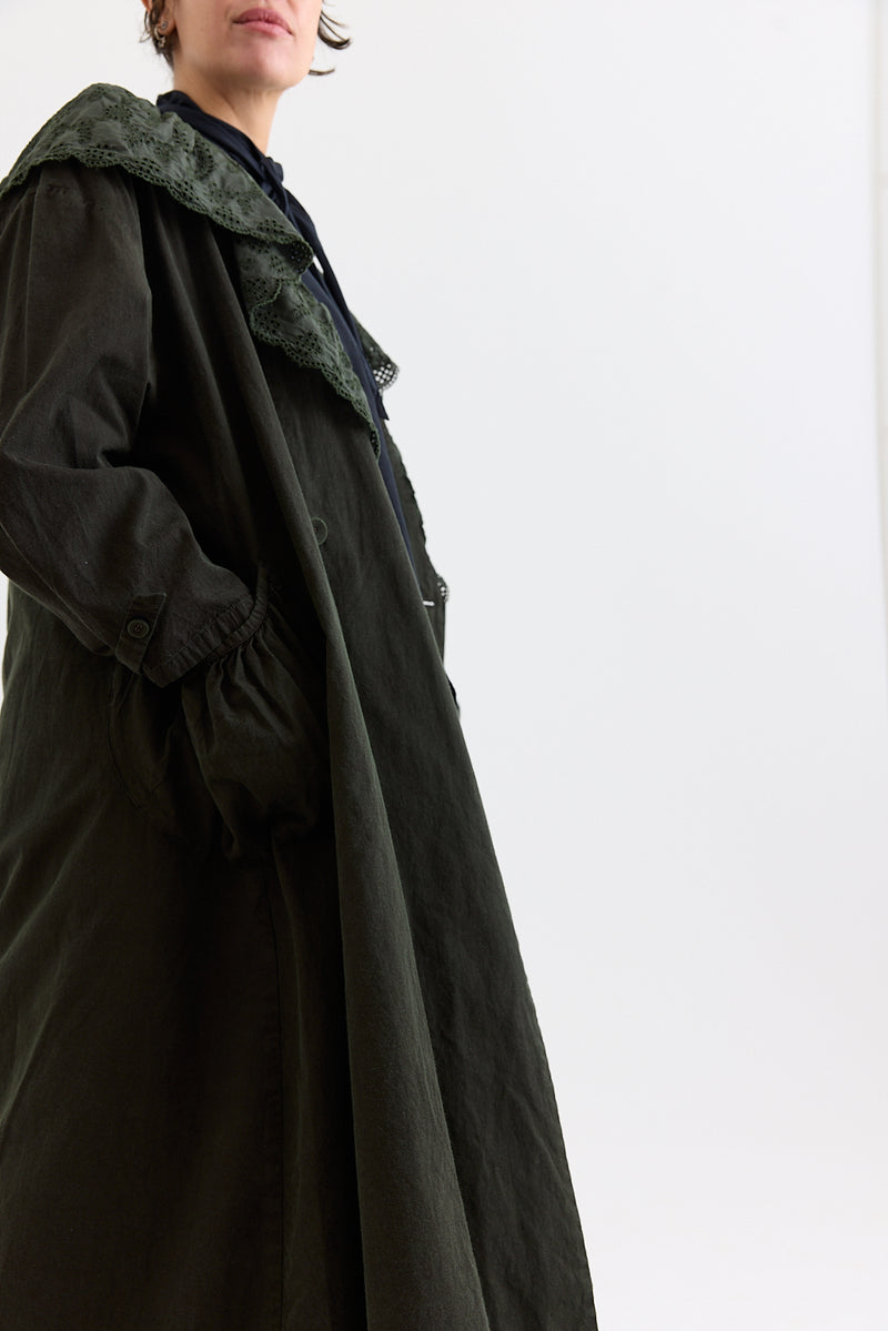 Gasa - Lace Collar Coat