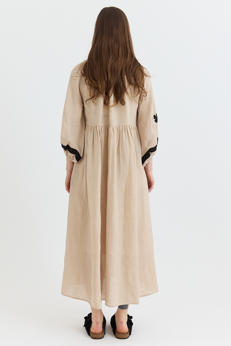 Benaras - Geoglific Applique Dress