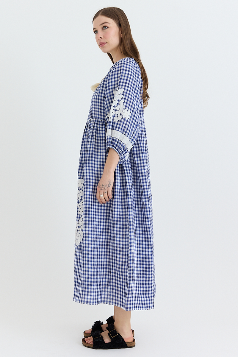 Benaras - Geoglific Applique Dress