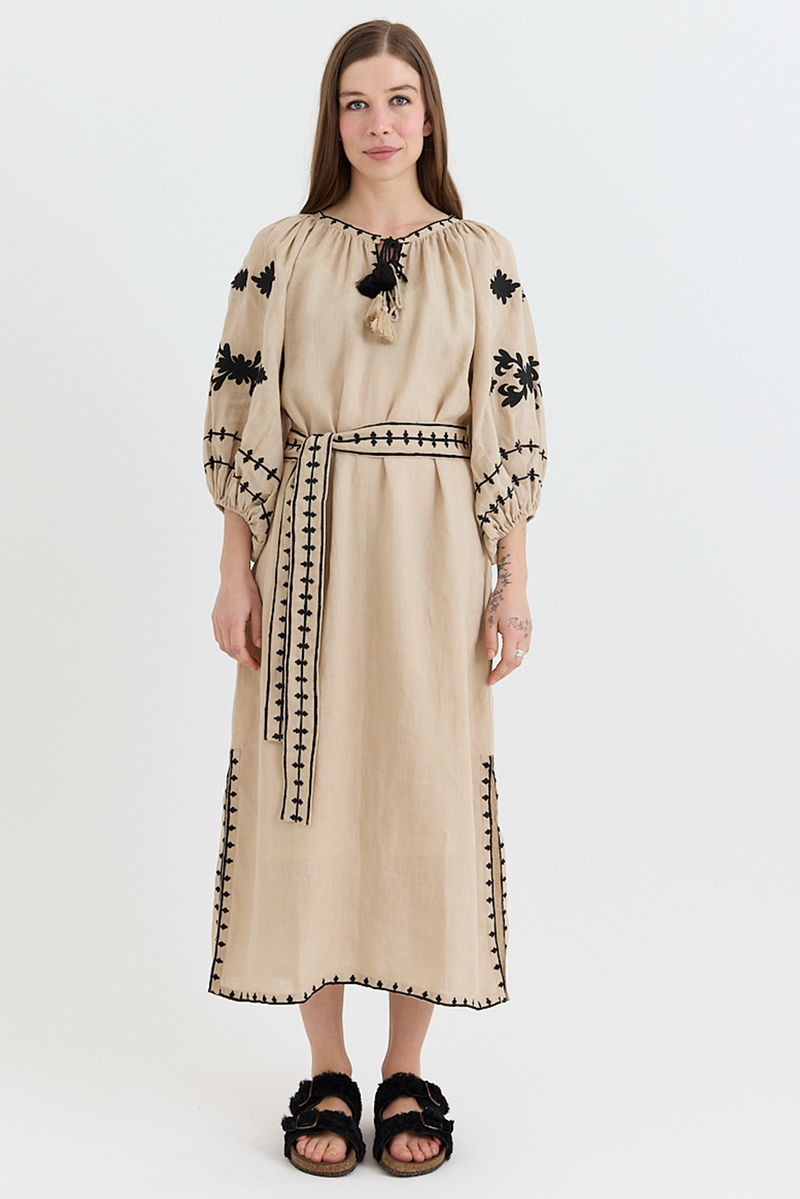 Benaras - Los Cabos Puff Dress