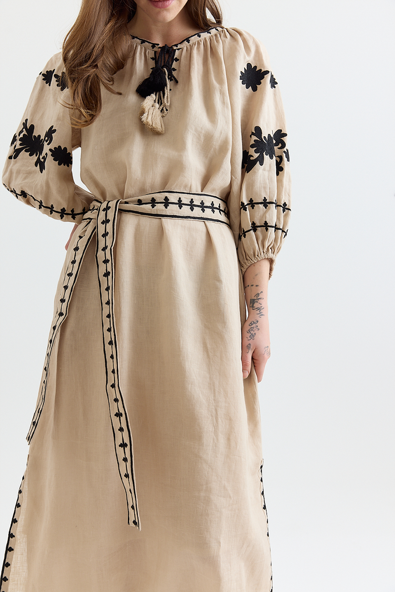 Benaras - Los Cabos Puff Dress