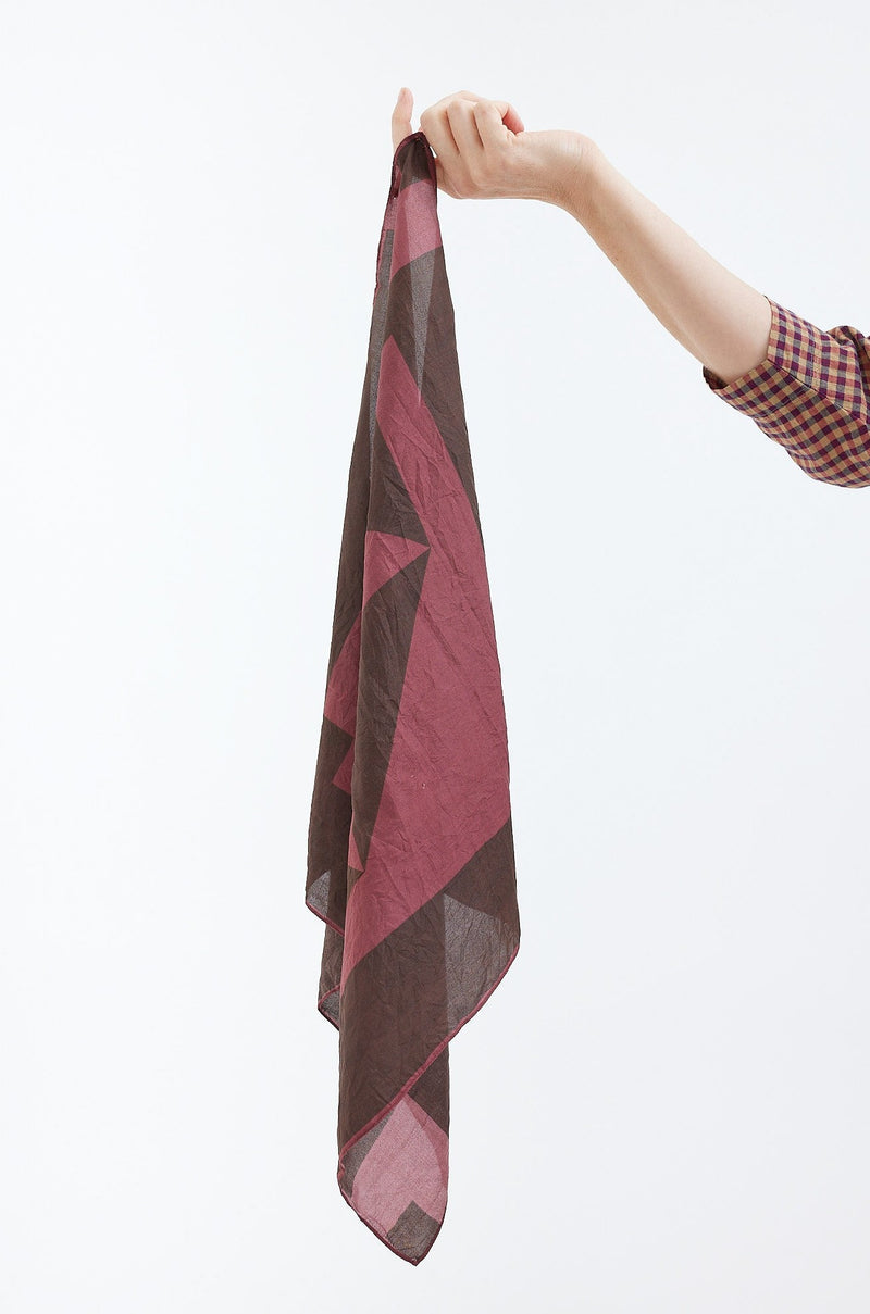 Runaway Bicycle - Neckerchief Geometric Print