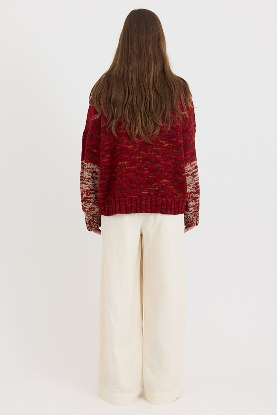 Toast - Hand Dyed High Neck Sweater