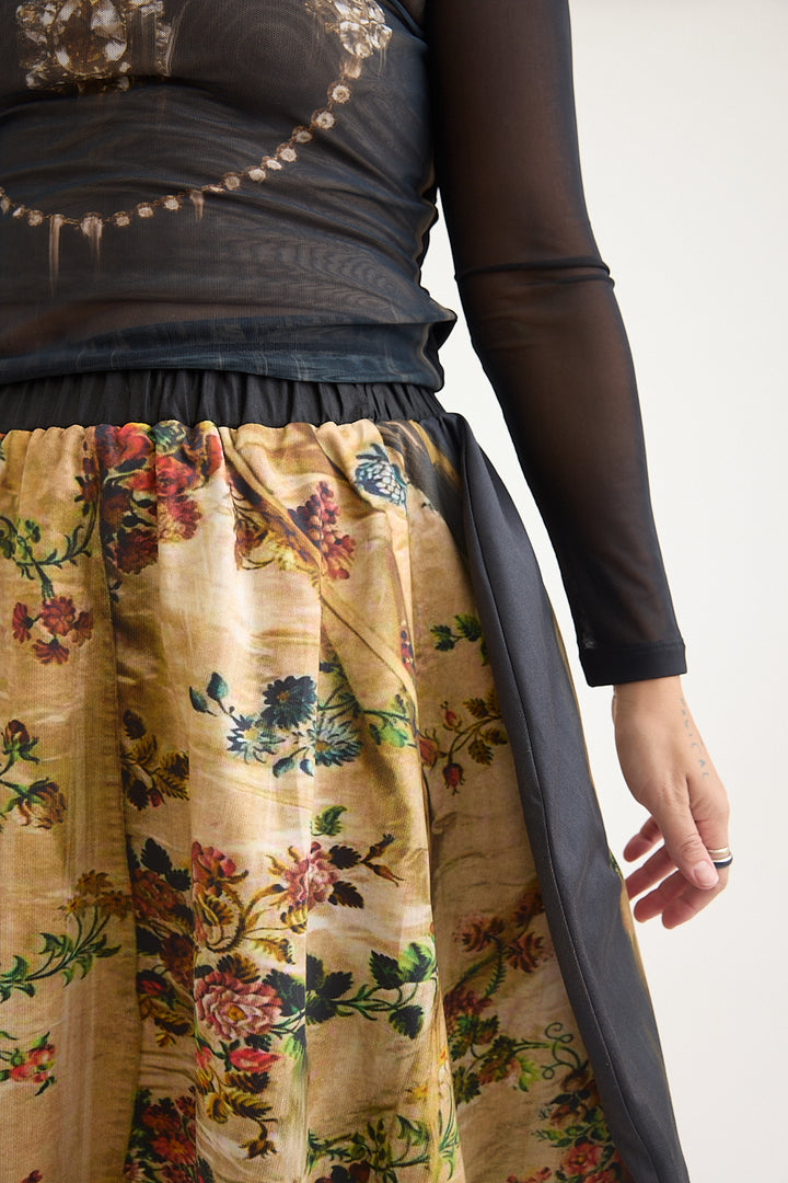 IA London - Margaret Spring Flowers Skirt
