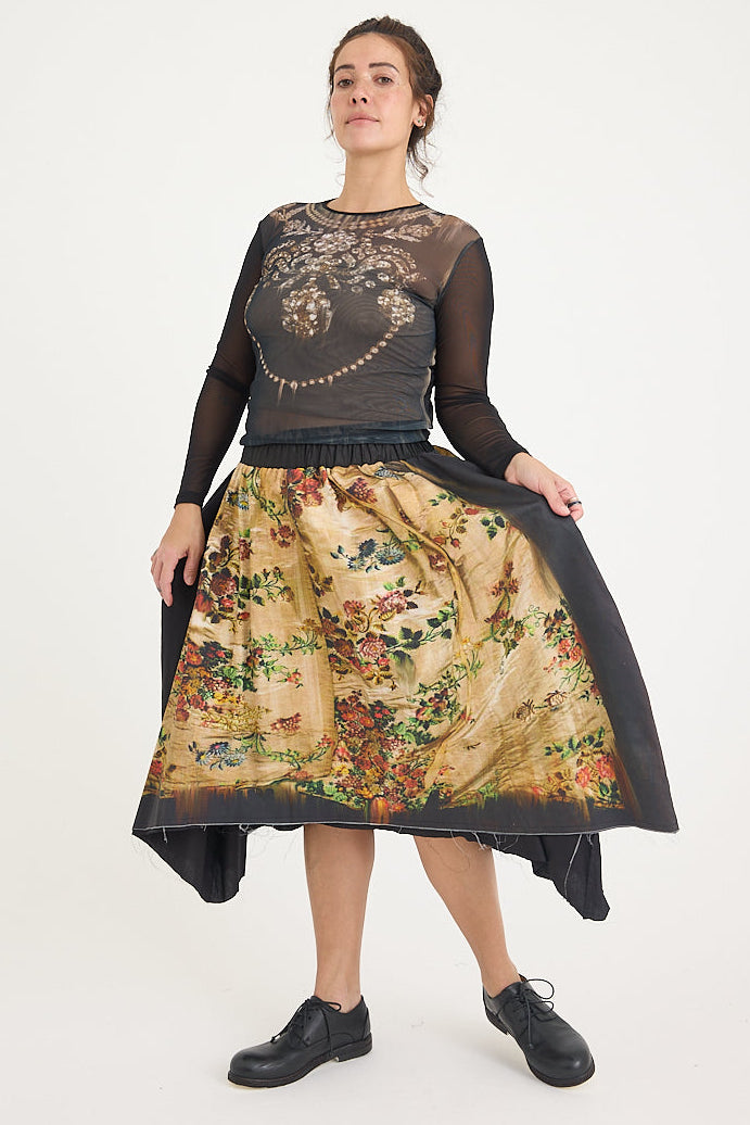 IA London - Margaret Spring Flowers Skirt