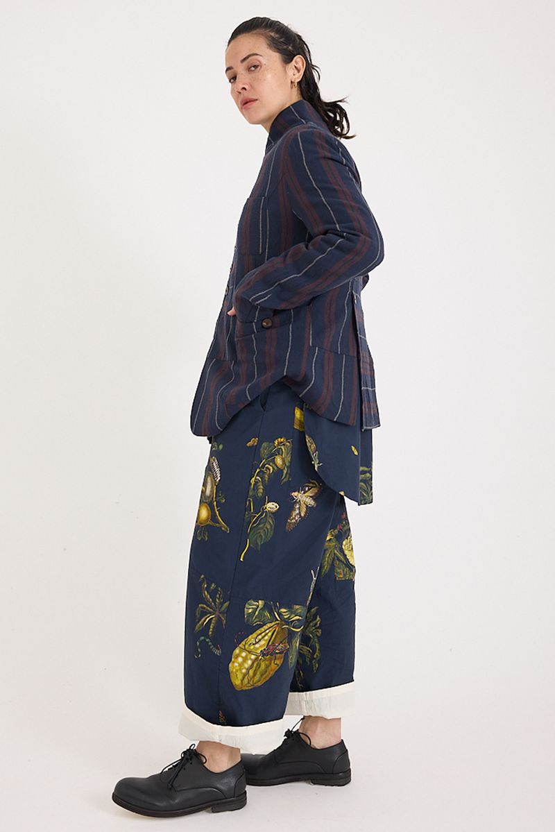 Aleksandr Manamis - Jacket - Red/Blue Striped