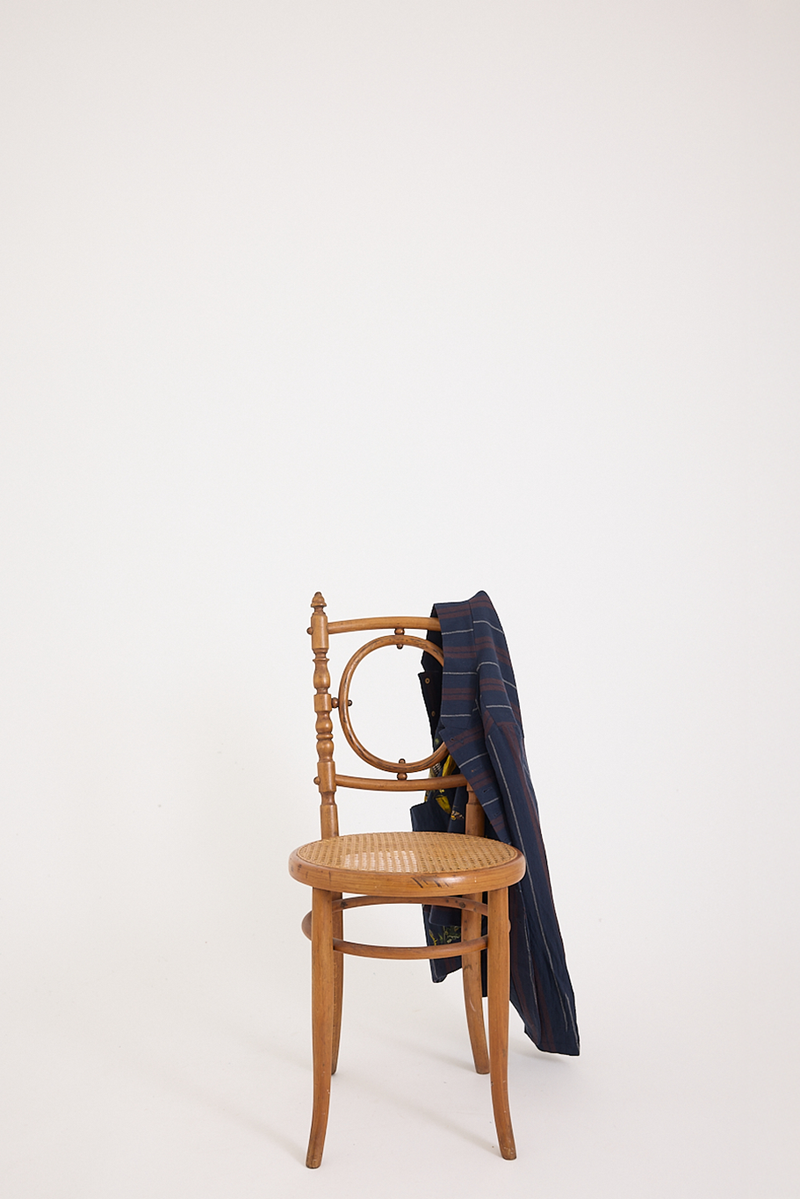 Aleksandr Manamis - Jacket - Red/Blue Striped