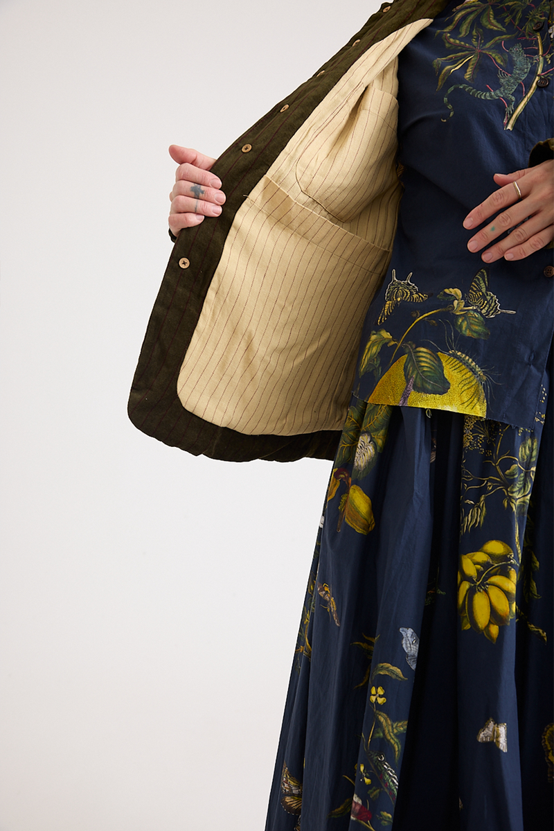 Aleksandr Manamis - Jacket - Striped Velvet