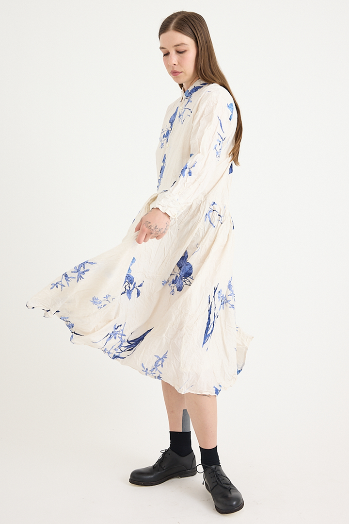 Pas De Calais - Japonism Flower Print Dress
