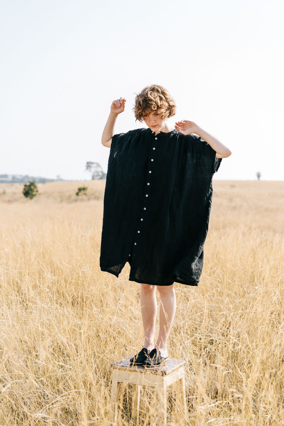 Metta - Kaia Dress - Lightweight Linen