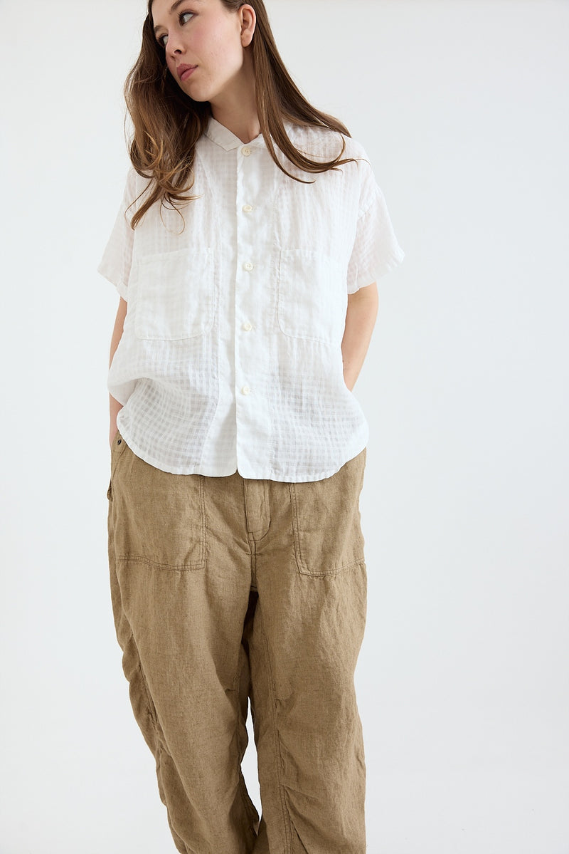 Kaval - Shrunk Short Shirt - Linen Ramy