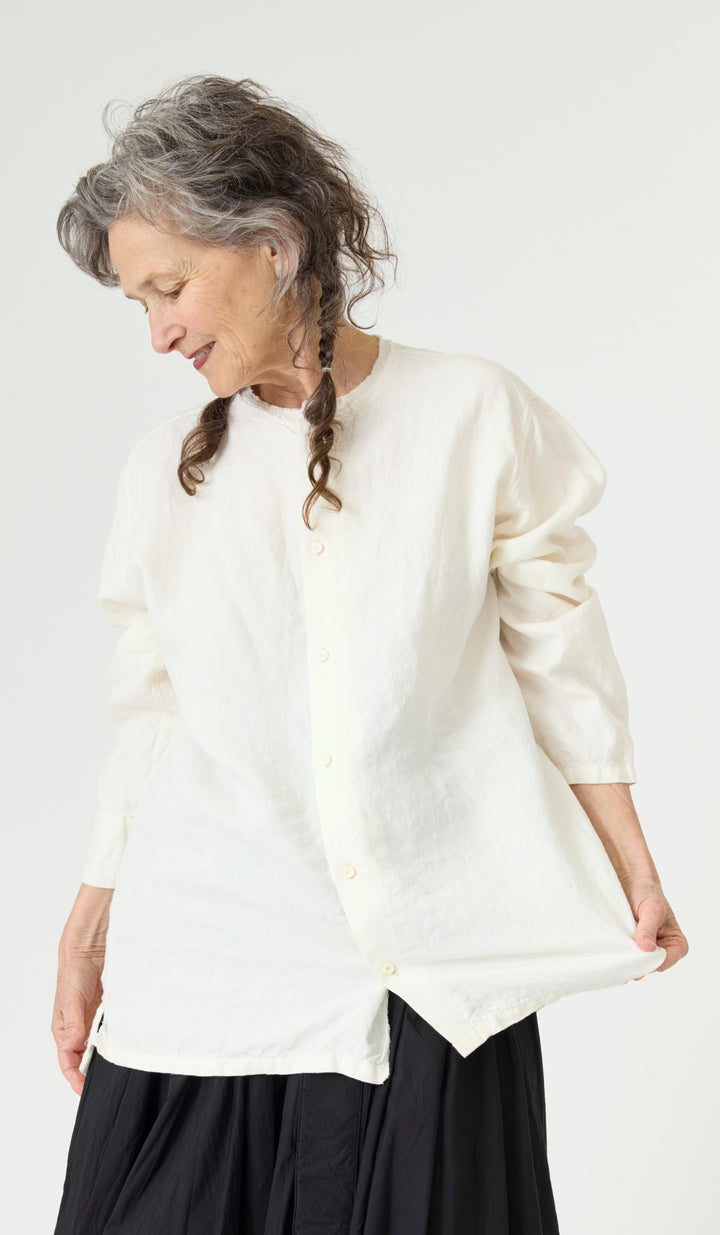 Kaval - Crew Neck Long Sleeve Blouse
