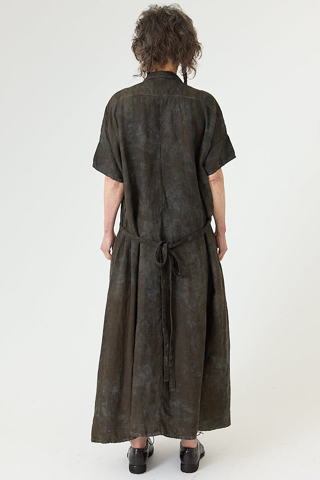 Kaval - Front Gather Short Sleeve Dress