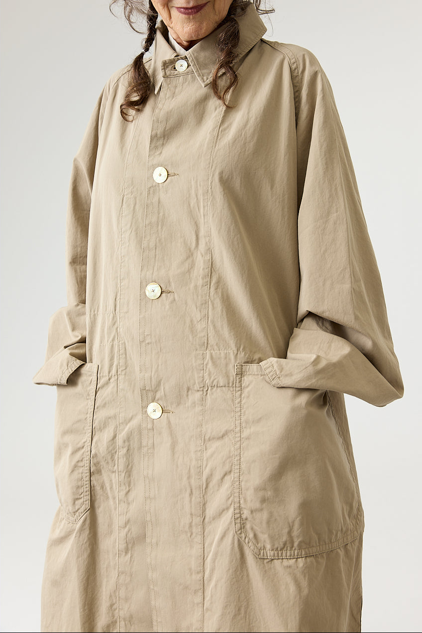 Kaval - Raglan Overcoat - Natural