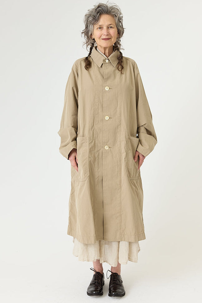 Kaval - Raglan Overcoat - Natural