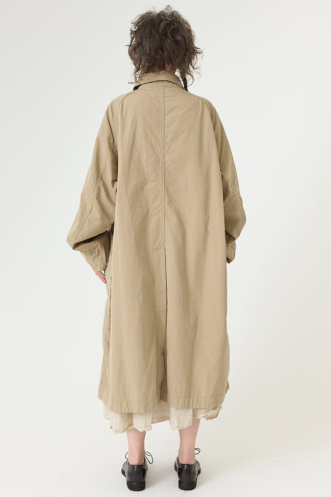 Kaval - Raglan Overcoat - Natural