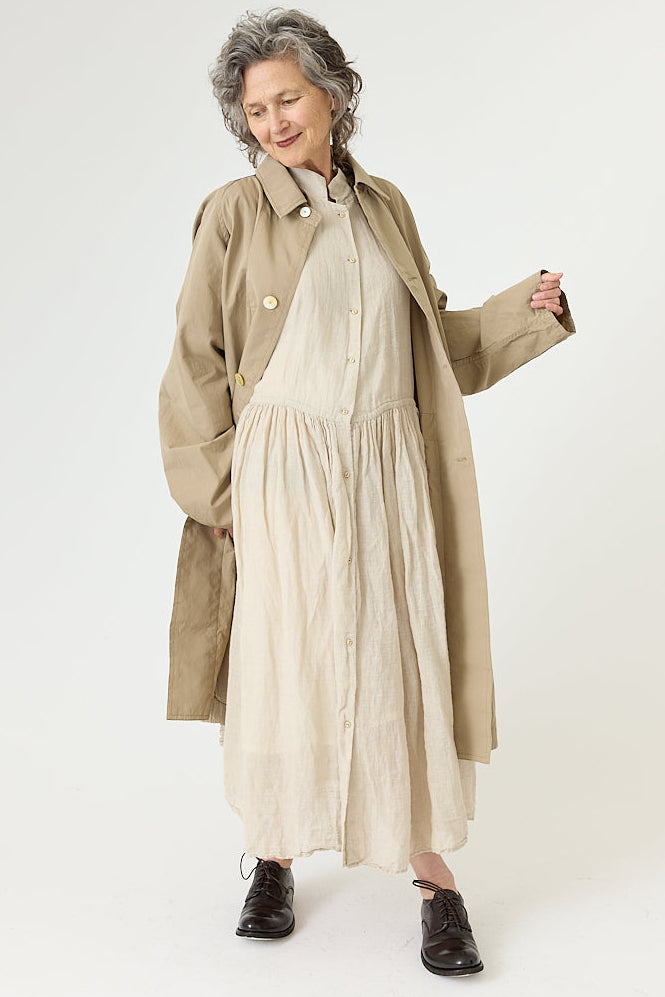 Kaval - Raglan Overcoat - Natural
