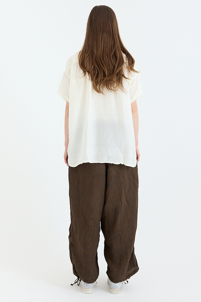 Kaval - Shrunk Short Shirt - Khadi Silk