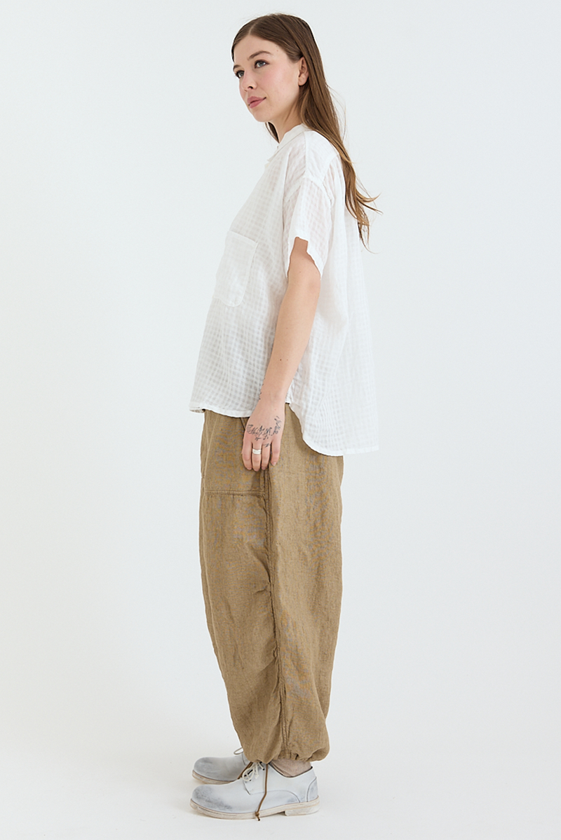 Kaval - Shrunk Short Shirt - Linen Ramy