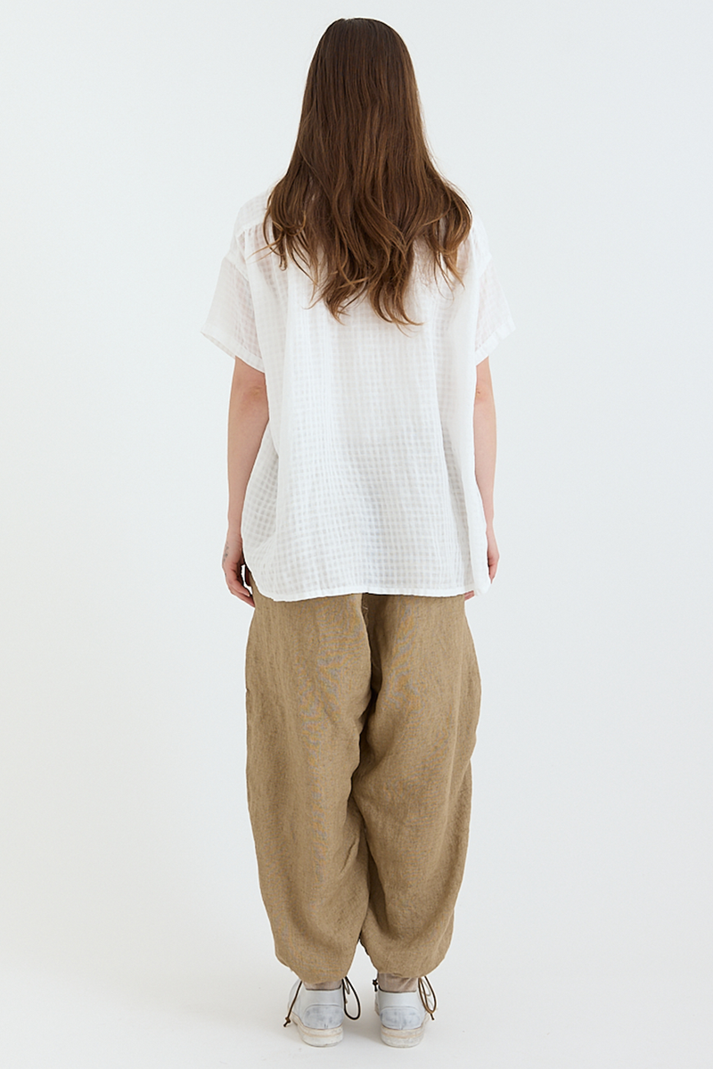 Kaval - Shrunk Short Shirt - Linen Ramy