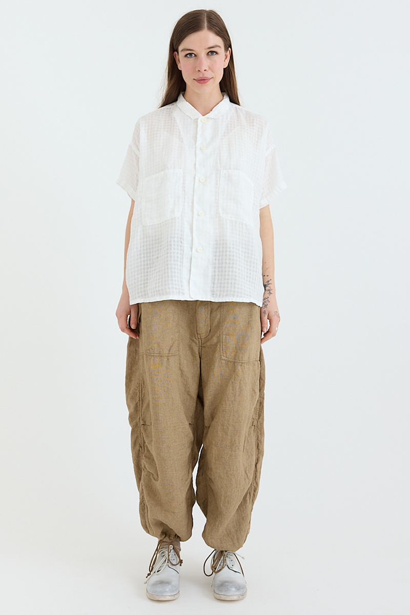 Kaval - Shrunk Short Shirt - Linen Ramy