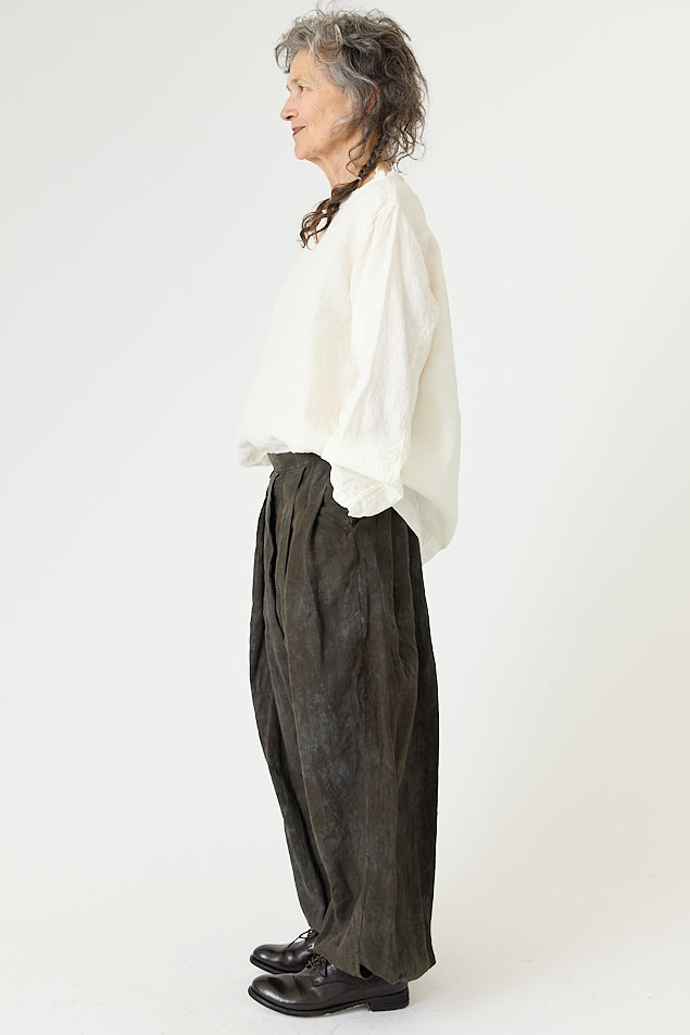 Kaval - Silk Linen Tee Blouse