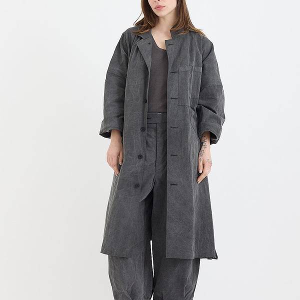 KLASICA “ Wide Cut Vintage Work Coat ” Klasica - Wide Cut Vintage Work Coat Coat – Scarlet Jones