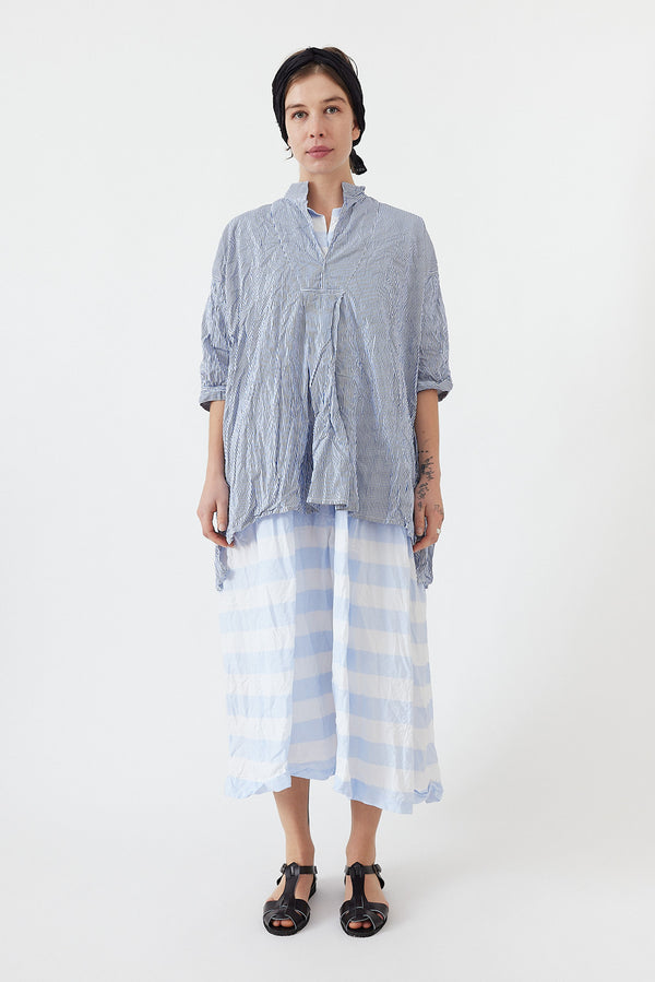 Daniela Gregis - Kora Shirt - Blue White Stripe