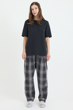 Lauren Manoogian - Line Quilt Tee - Ink
