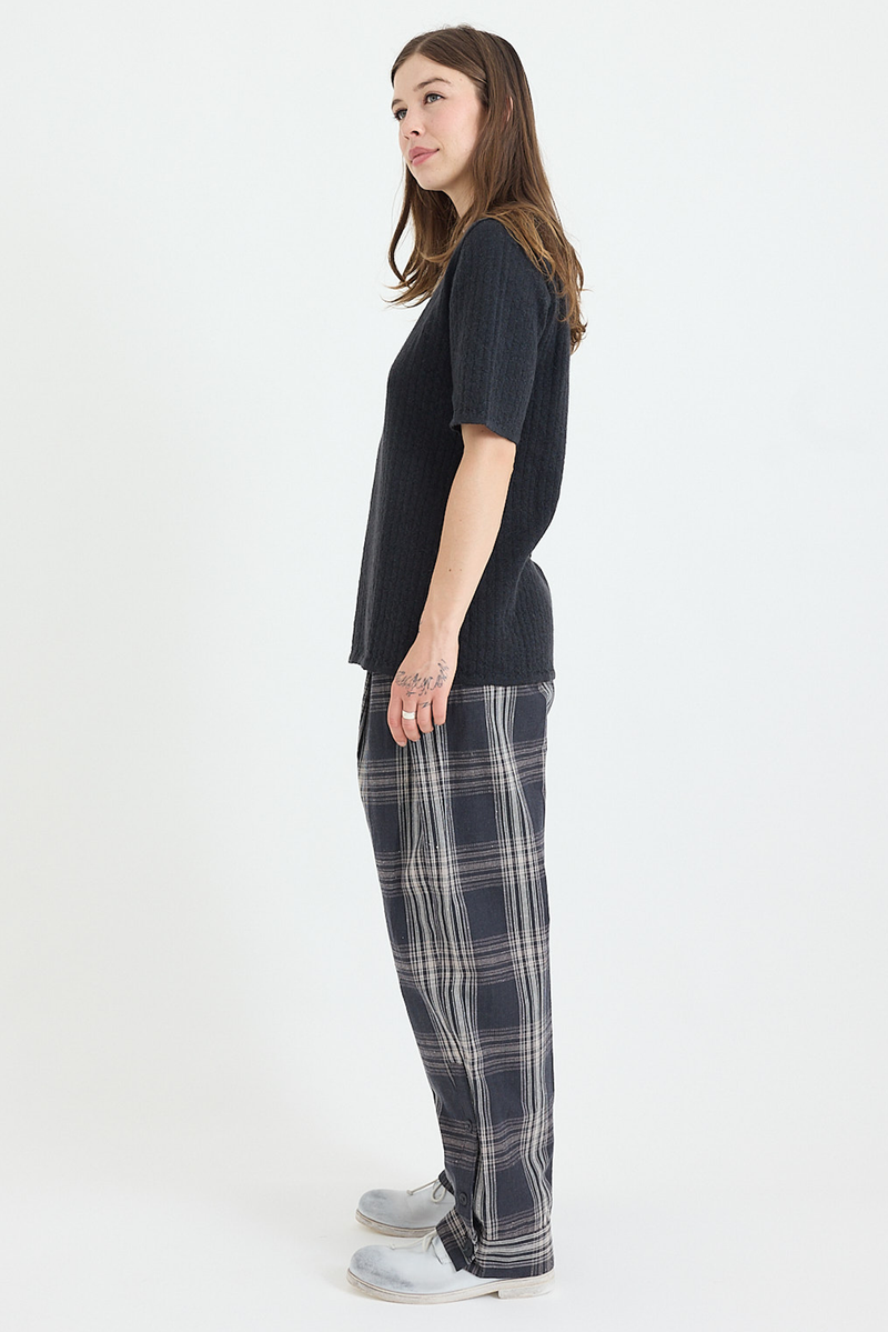 Lauren Manoogian - Line Quilt Tee - Ink