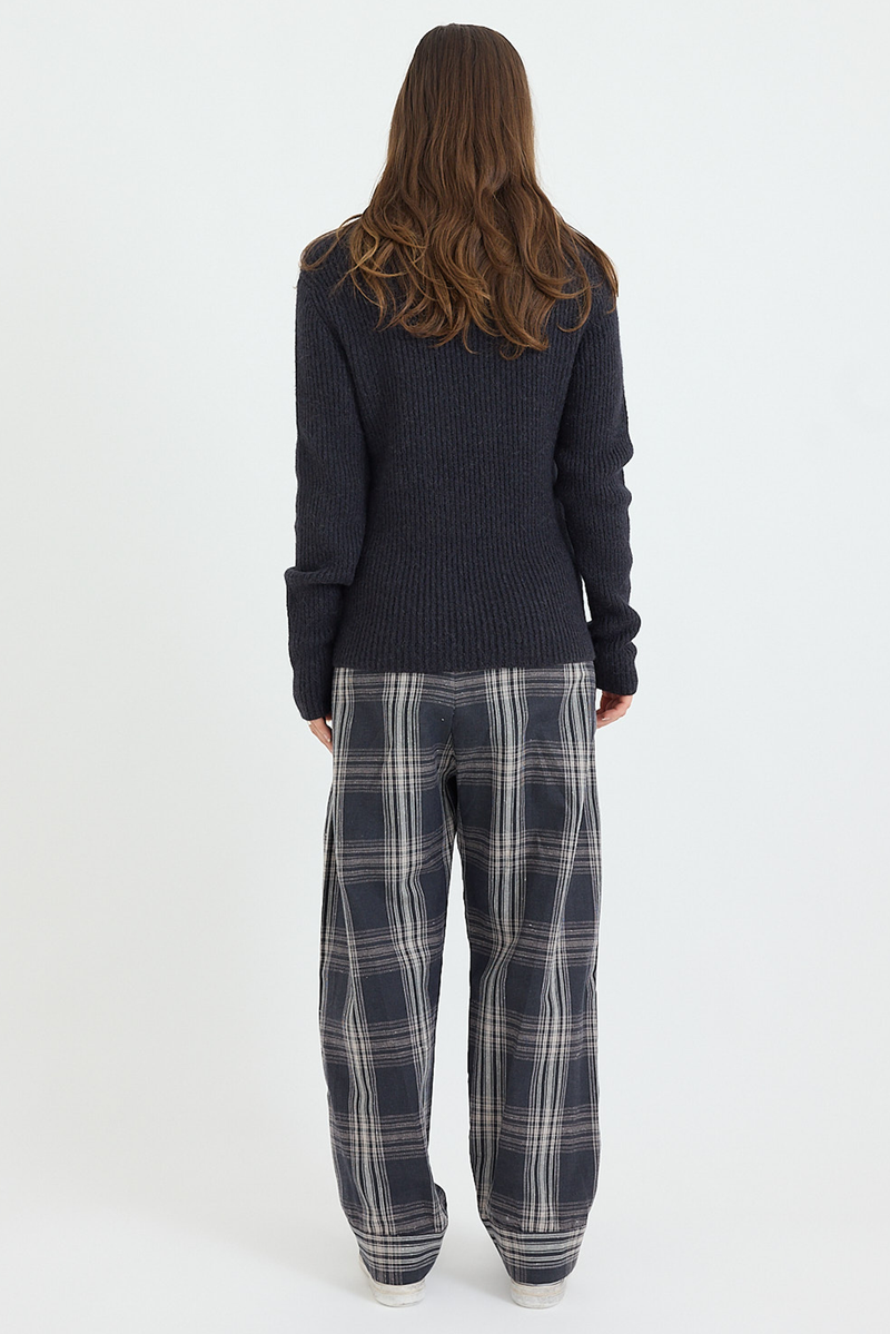 Lauren Manoogian - Plaid Cuff Pants