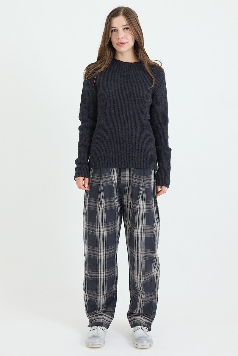 Lauren Manoogian - Plaid Cuff Pants