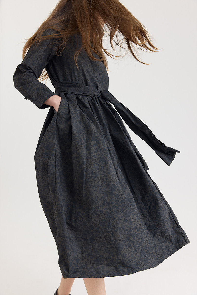 Bergfabel - Lena Dress - Dark Flower