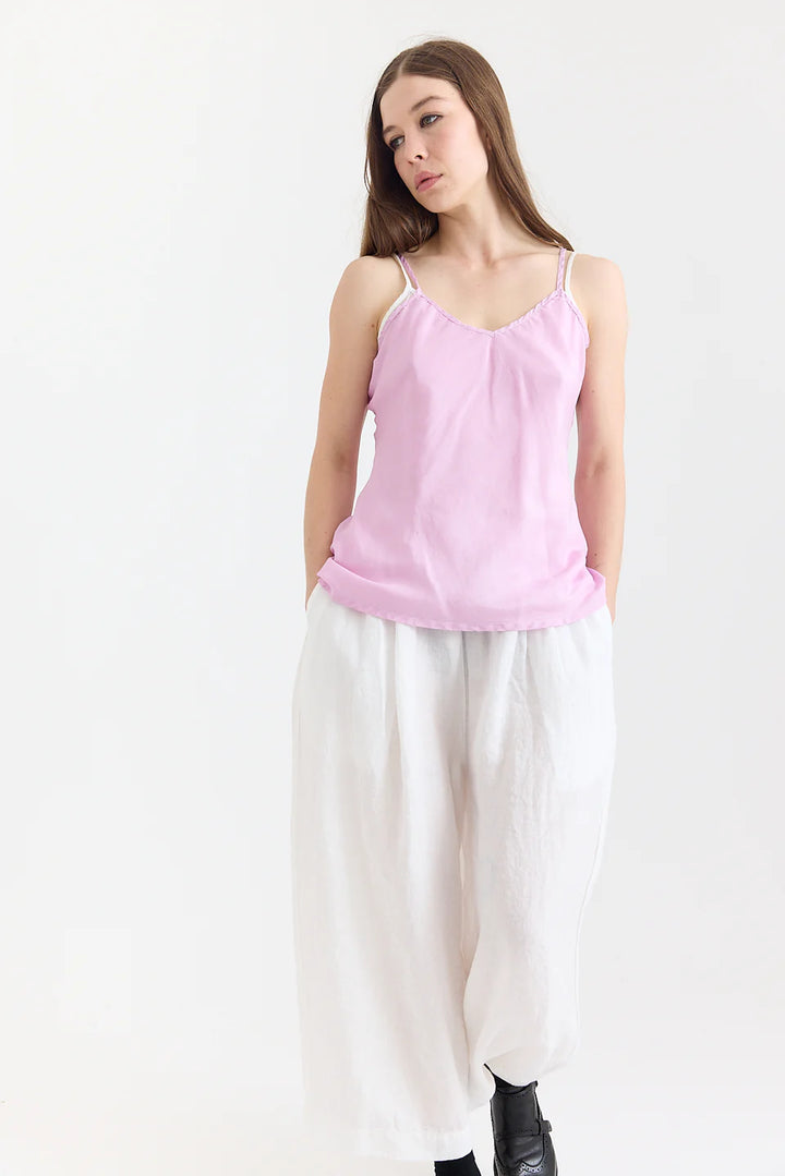 Metta - Camille Cami - Hand-Loomed Silk