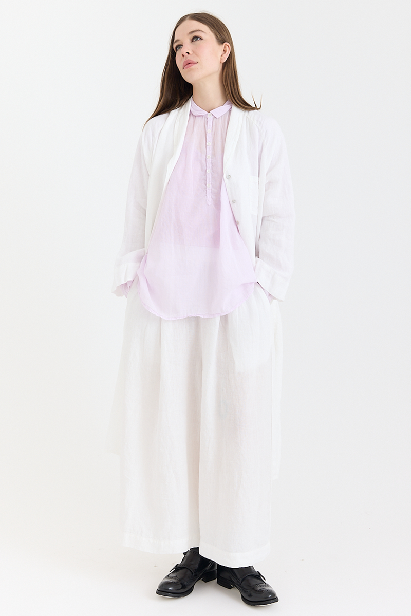 Metta - Linden Shirt Dress - Light Linen