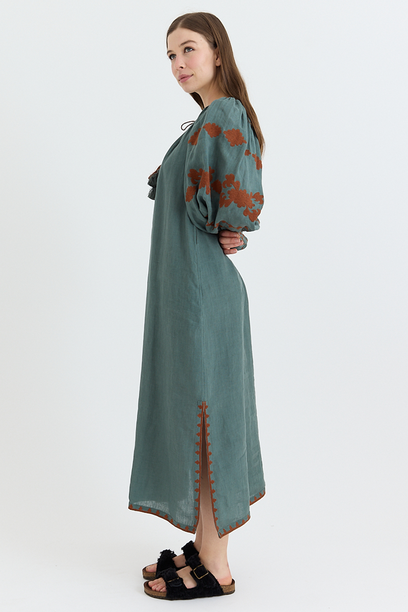 Benaras - Los Cabos Puff Dress