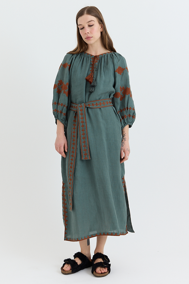 Benaras - Los Cabos Puff Dress