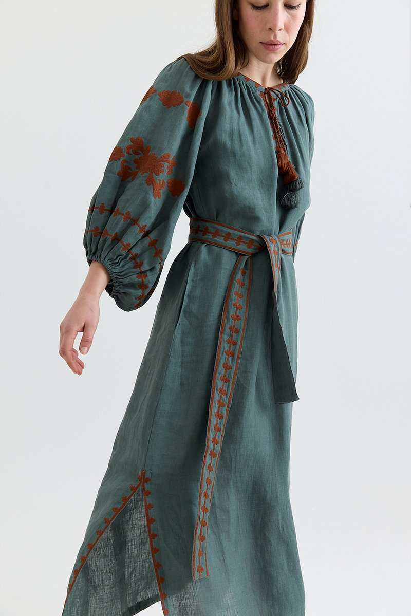 Benaras - Los Cabos Puff Dress